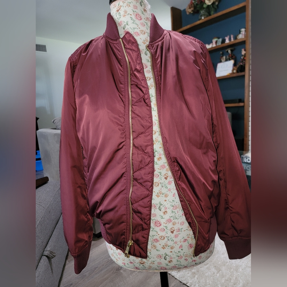 Old Navy Maroon Jacket Size Small